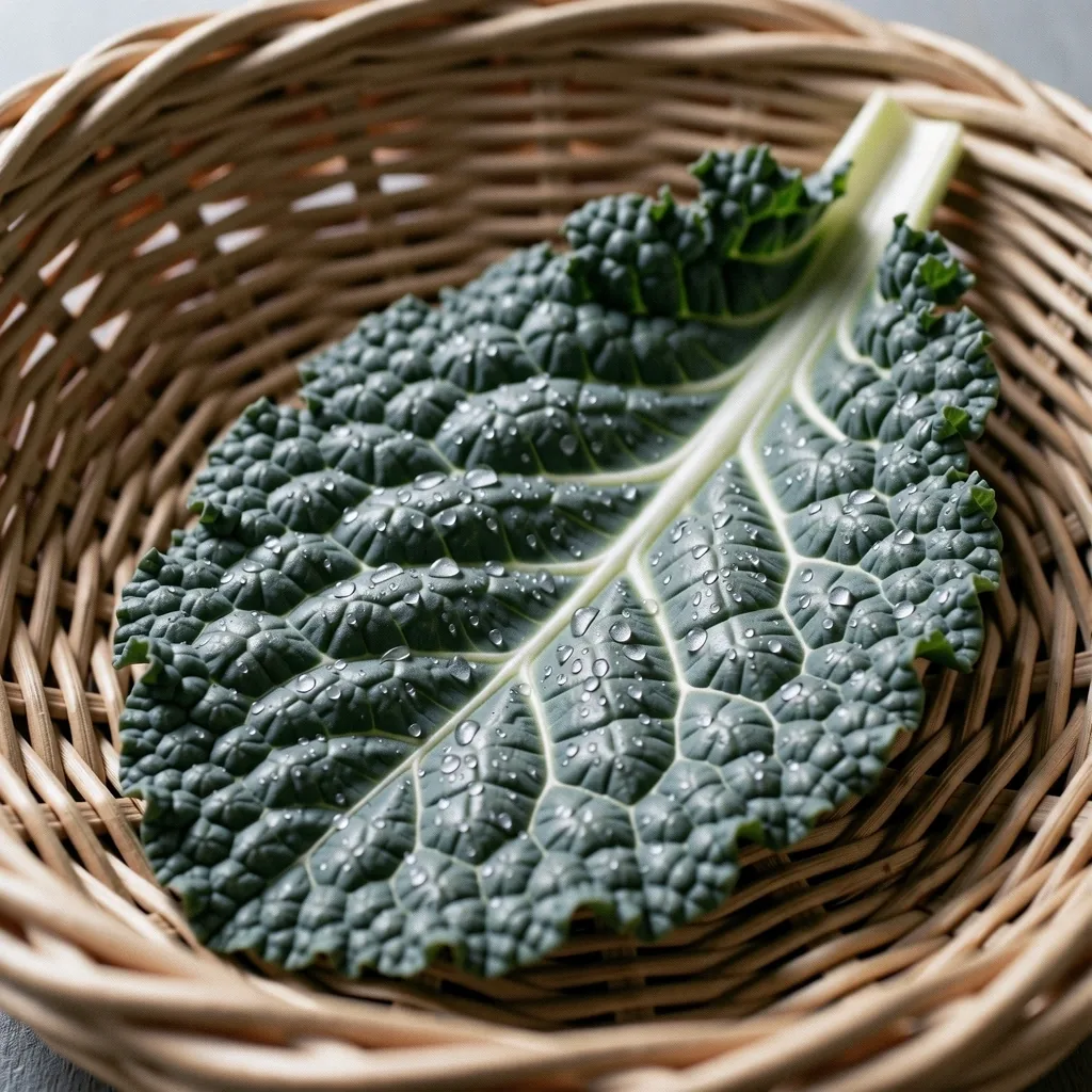 Detailed leaf texture