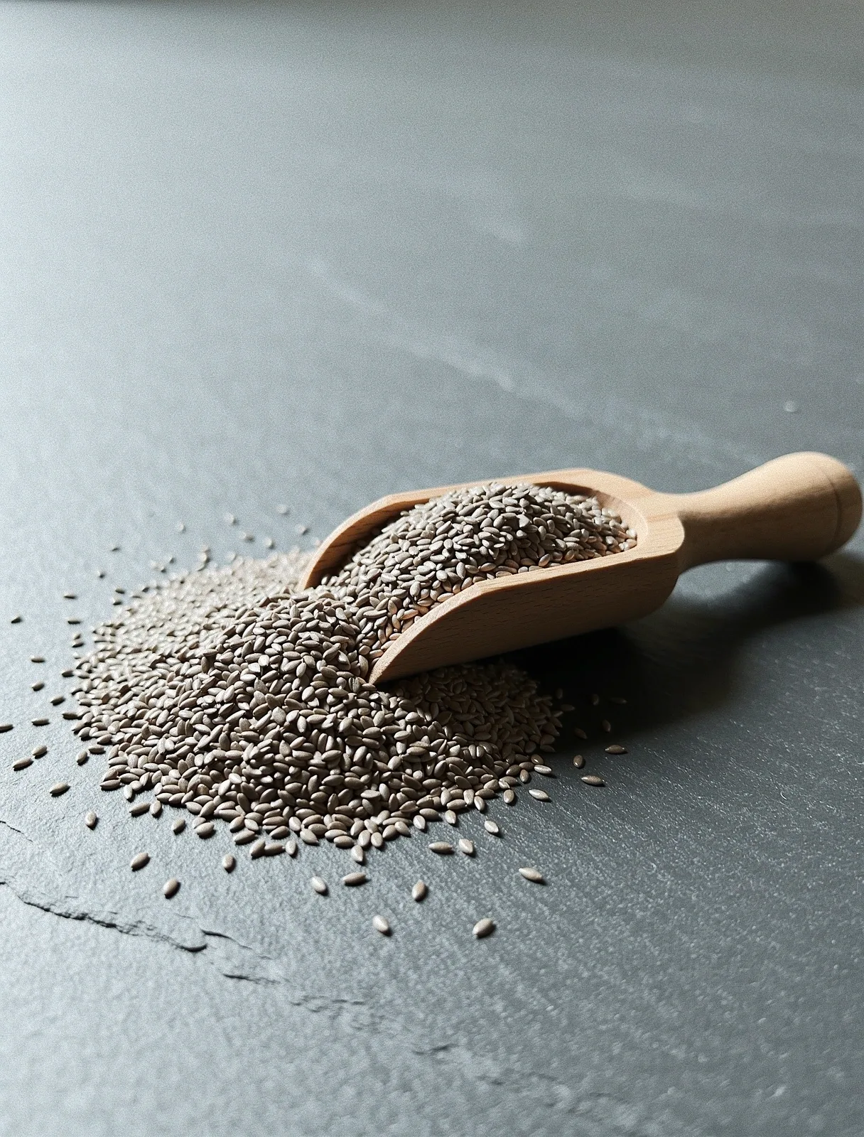 Close up of organic seeds